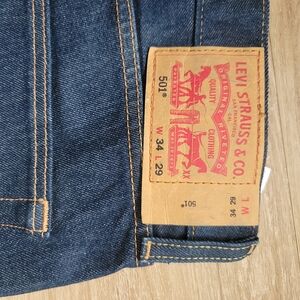 Levi's 501 Men's Blue Jeans